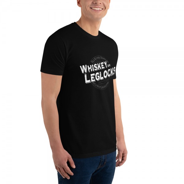 Whiskey and Leglocks Short Sleeve T-shirt - Image 3