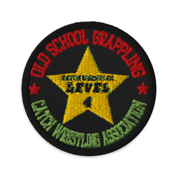 Level 4 Embroidered patches