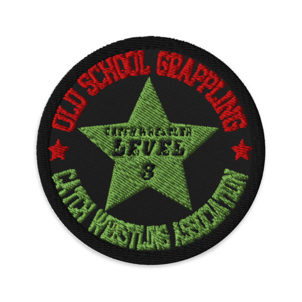 Level 8 Embroidered patches